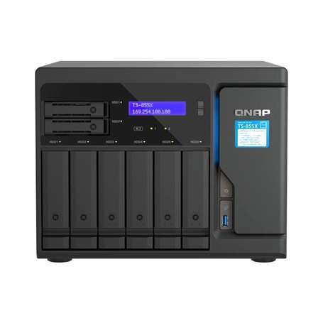 Servidor nas qnap ts - 855x - 8g nas 6+2