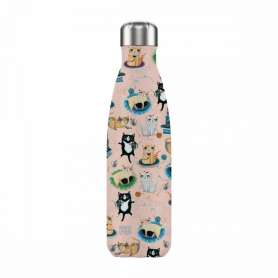 Botella isotermica enesco crazy cats