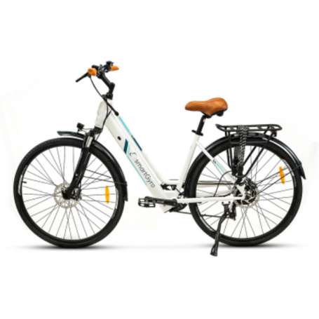 Bicicleta electrica smartgyro sunset blanca 250w