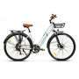 Bicicleta electrica smartgyro sunset blanca 250w