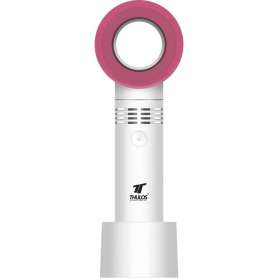 Ventilador portatil thulos th - mfn - 03 blanco rosa