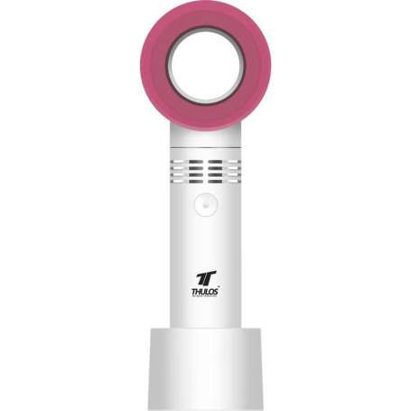 Ventilador portatil thulos th - mfn - 03 blanco rosa
