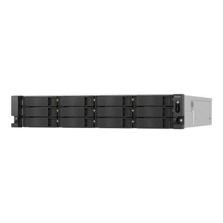 Servidor nas qnap ts - h1277axu - rp - r7 - 32g 12 bahias