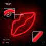 Lampara forever neon led lips red