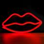 Lampara forever neon led lips red