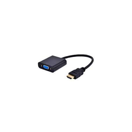 Gembird Adaptador HDMI(M) a VGA(H) + Audio