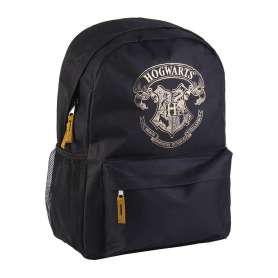 Mochila negra casual harry potter