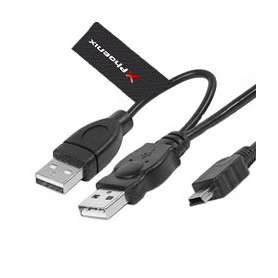 Cable 2 conectores usb 2.0 a