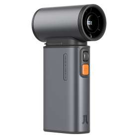 Ventilador portatil jisulife fan ultra gris