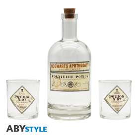 Set botellas y vasos harry potter