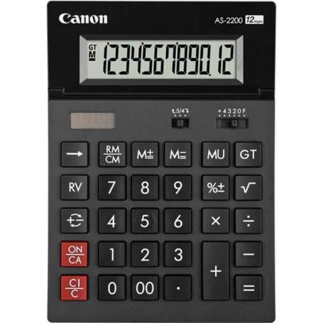 Calculadora canon sobremesa as - 2200 hb 12