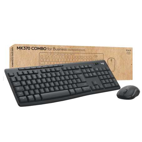 Teclado + mouse logitech mk370 combo