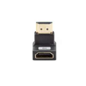 Adaptador hdmi 8k lanberg macho - hembra angulo