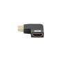 Adaptador hdmi 8k lanberg macho - hembra angulo
