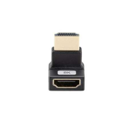 Adaptador hdmi 8k lanberg macho - hembra angulo