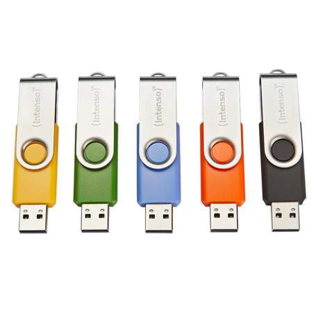 Intenso Basic Line Multipack Lápiz USB 2.0 8GB 10u