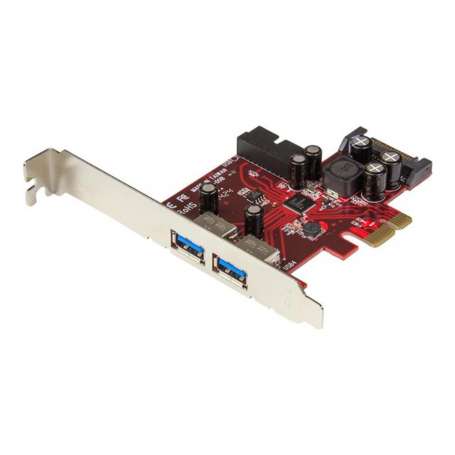 Tarjeta adaptador pci express startech pexusb3s2ei