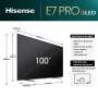 Tv hisense 100 pulgadas qled 4k uhd