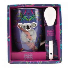 Taza con cuchara enesco koala