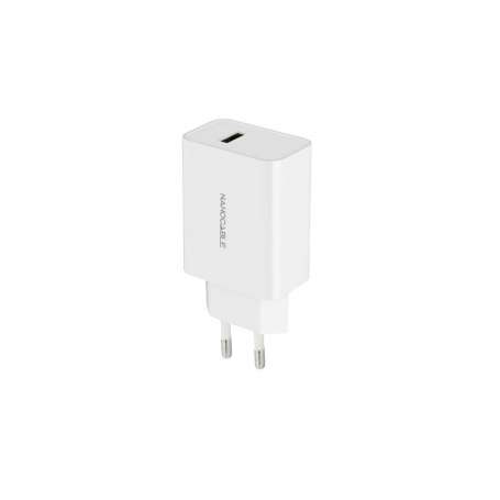 Cargador nanocable usb - a 5v 2.1a blanco