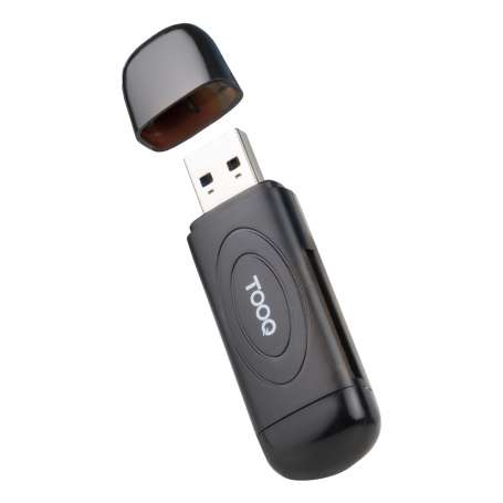 Tooq TQR-3002B Lector tarjetas USB3.0 SD/TF Negro