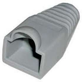 Nanocable Funda Conector RJ45 Plastico Gris 10 Und