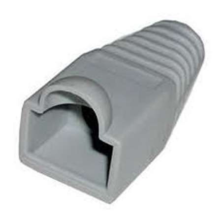 Nanocable Funda Conector RJ45 Plastico Gris 10 Und