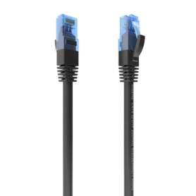 Aisens Cable RJ45 CAT.6 UTP AWG26 CCA Negro 30cm