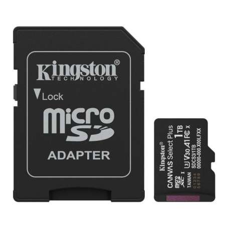Kingston SDCS3/1TB microSD XC Gen3 150MB/s 1