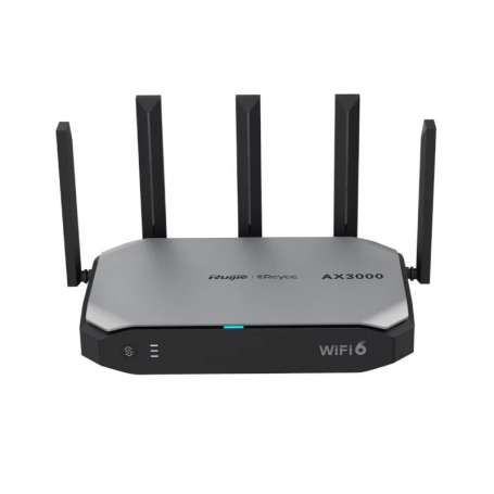 Reyee Router WiFi6 AX3000 Dual Band metal 5xGbE