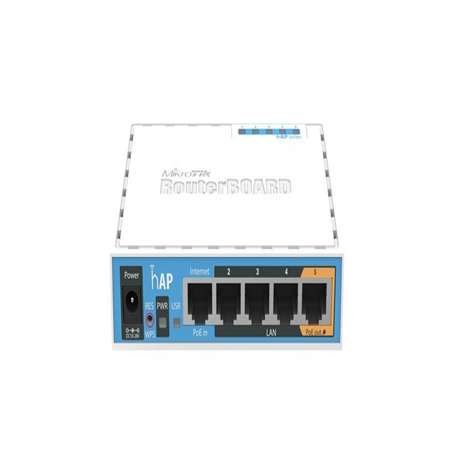 MikroTik RB951Ui-2nD hAP 5x10/100 2.4GHz L4