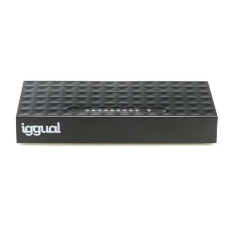 iggual GES8000 Switch 8xGB Gigabit 1000 Mbps