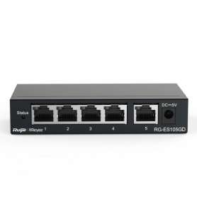 Reyee Unmanaged Switch 5xGb RJ45 Steel Case