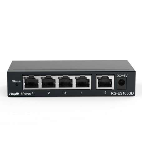 Reyee Unmanaged Switch 5xGb RJ45 Steel Case