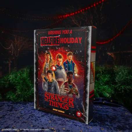 Calendario adviento cinereplicas stranger things