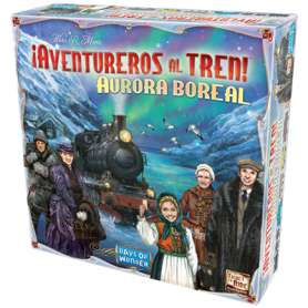 Juego mesa ¡aventureros al tren! aurora