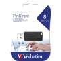 Memoria usb 2.0 verbatim pinstripe 8gb