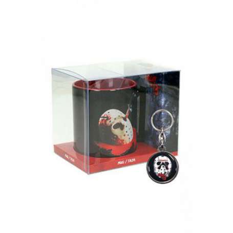 Poster mascara taza + regalo llavero