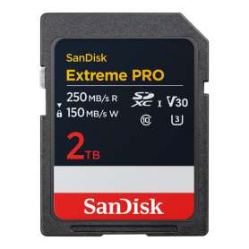 Tarjeta memoria flash sandisk extreme pro
