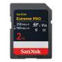 Tarjeta memoria flash sandisk extreme pro