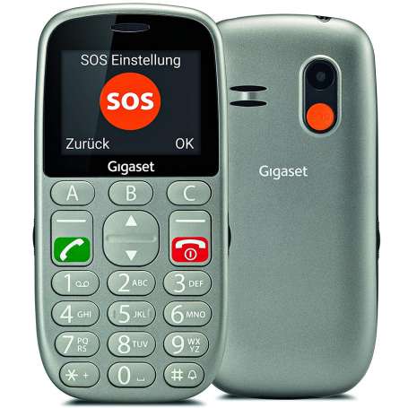 Gigaset Móvil Senior GL390 2.2" Dual SIM Gris