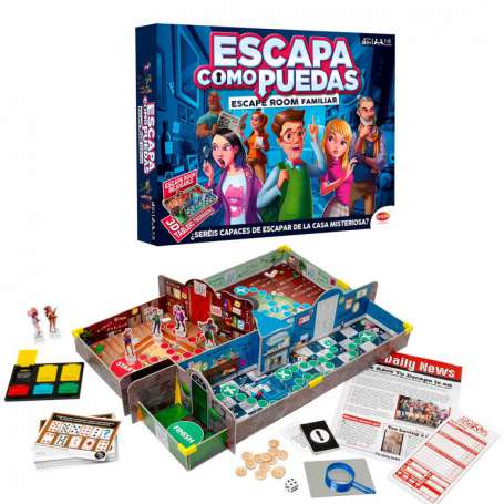 Juego mesa bizak escapa como puedas