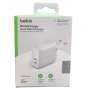 Cargador belkin wcb006vfwh 40w 2x usb