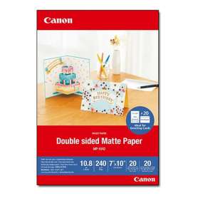 Papel canon mp - 101d foto mate 18x25cm