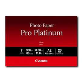 Papel fotografico canon pro platinum pt - 101
