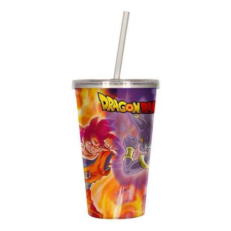 Vaso lenticular 3d dragon ball super