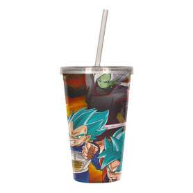 Vaso lenticular 3d dragon ball super