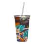 Vaso lenticular 3d dragon ball super