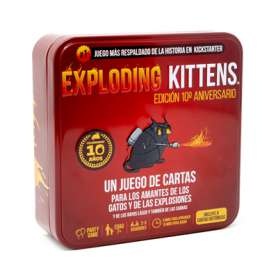 Juego mesa exploding kittens 10 aniversario