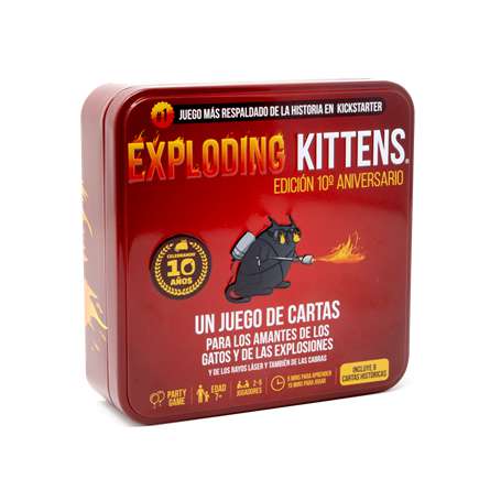 Juego mesa exploding kittens 10 aniversario